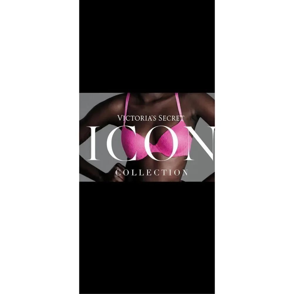 🔥 Victoria’s Secret New Icon Line, push-up, Demi-bra, with new custom technolog
